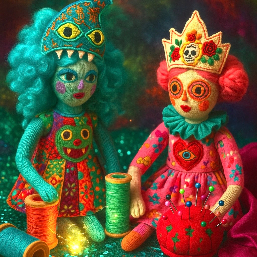 Living Through Thread and Fantasy: How Fashion Inspires My Art Dolls