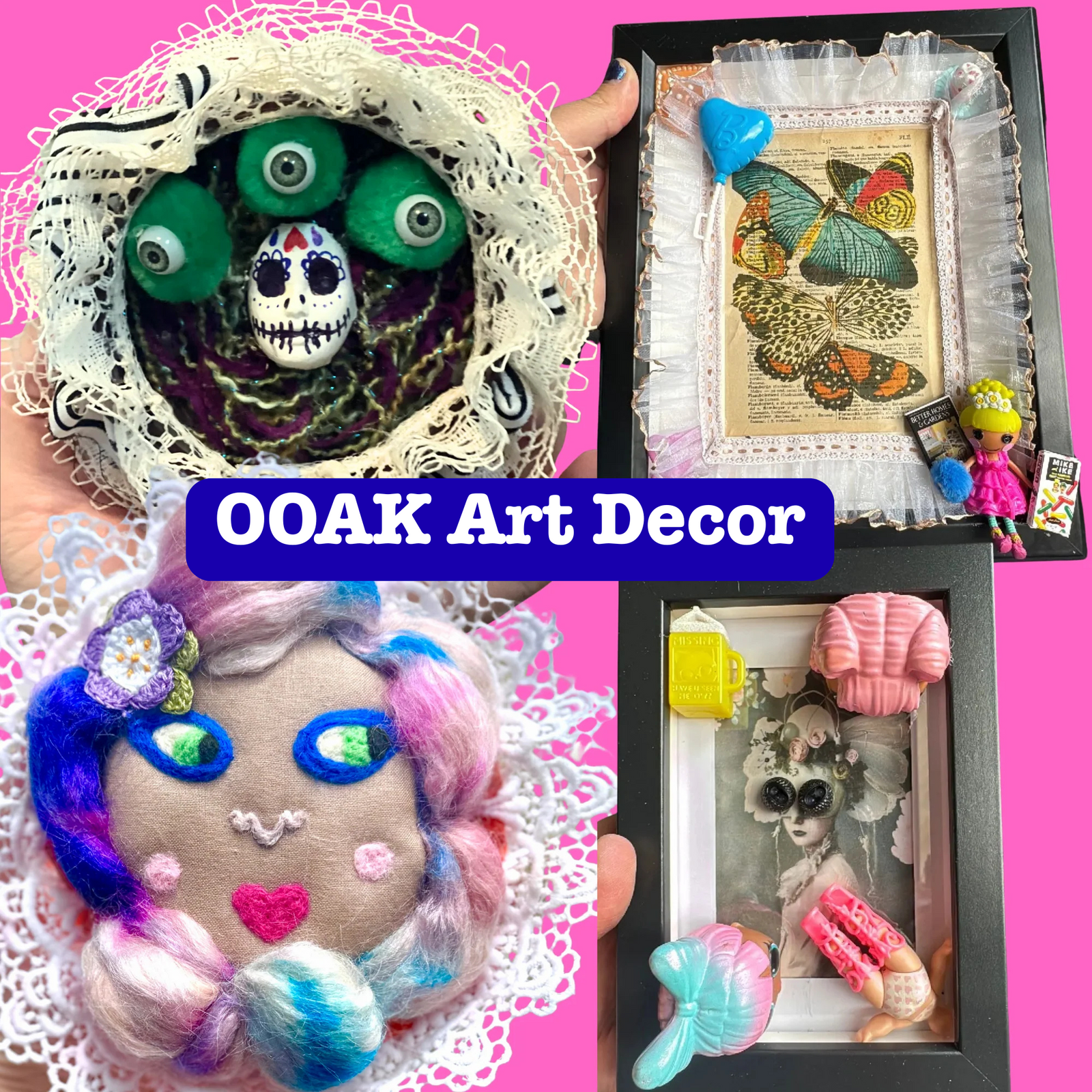 OOAK Art Decor