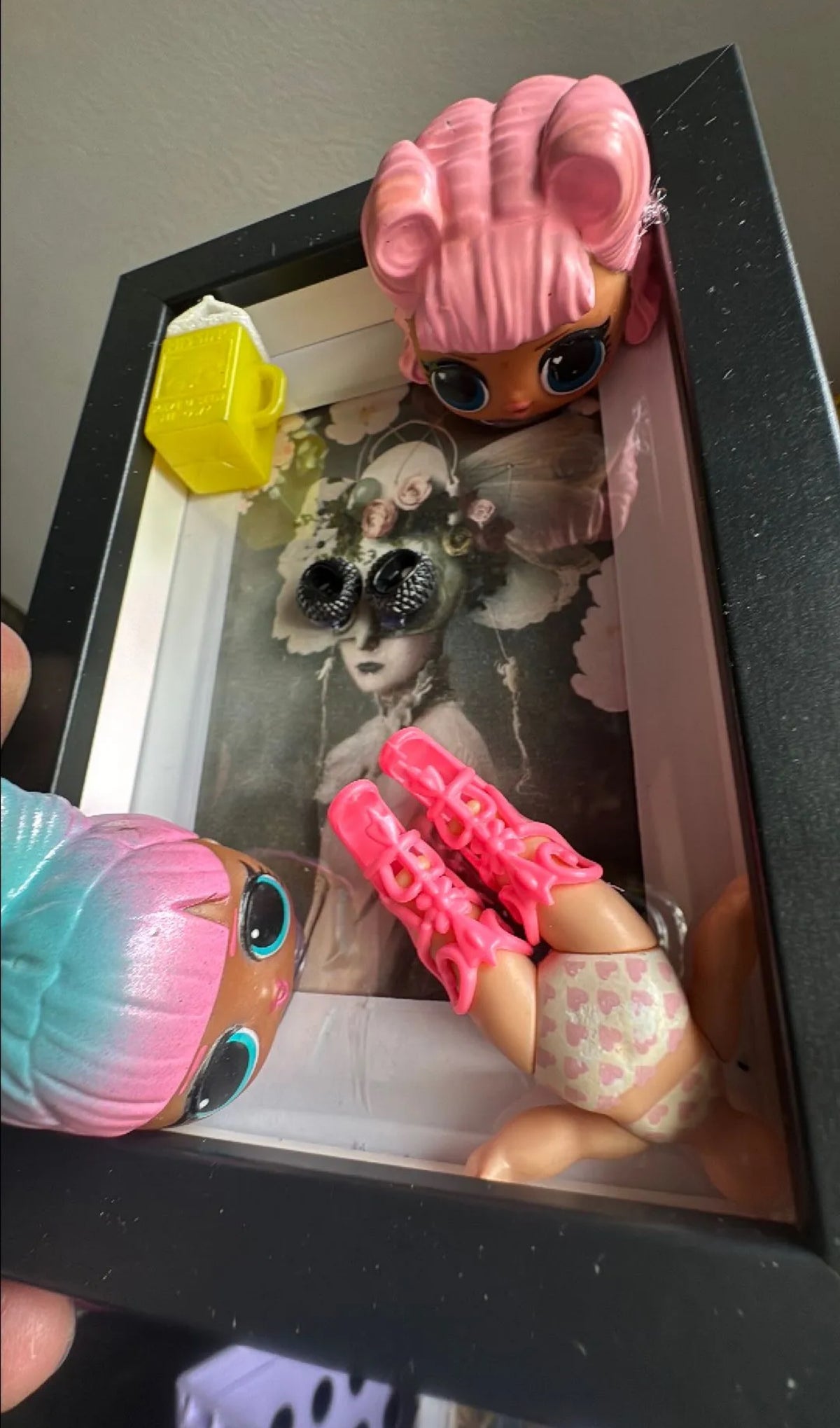 Doll Collage Wall Art