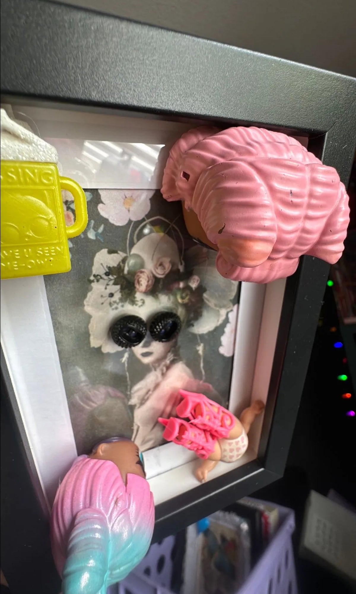 Doll Collage Wall Art